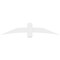 Ekena Millwork Bellingham Architectural Grade PVC Gable Bracket, 72"W x 15"H x 2"D x 6"F, 5/12 Pitch GBP072X15X0206BEL00 - alternate 5